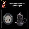 thumbnail image 4 of Fiudx Ofertas relámpago del día, solo en línea Linterna de calabaza de Halloween, luz de noche brillante, decoración de casa embrujada, bar, noche, jardín de infantes, escena de vela, accesorios, 4 of 4