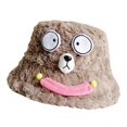 thumbnail image 4 of Sombrero de cubo Yuyangstore a prueba de viento marrón, 4 of 8