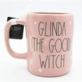 thumbnail image 2 of Rae Dunn Wizard Of Oz Mug, Glinda The Good Witch 16oz Ceramic Pink Double Sided Coffee Mug Gift, 2 of 11
