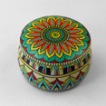 thumbnail image 1 of Caja pequeña de hierro para hornear galletas, caja para té con forma de rosa Luoshi, lata para velas, lata para dulces, tarro para velas, 1 of 6