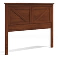thumbnail image 3 of Farmhouse Style Wood Panel Headboard in Cherry - Full Size, 3 of 10