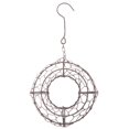 thumbnail image 4 of Iron Wire Wreath Succulent Pot Metal Hanging Planter Plant Holder, 4 of 9