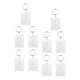 thumbnail image 5 of 20 llaveros acrílicos en blanco con forma de rectángulo transparente con foto, llaveros con inserto de foto, llaveros con marco de fotos para manualidades DIY, 5 of 8