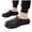 Black1, variant on Men's Casual Walking Mules Light Open Back Slip on Walking Clogs Breathable Outdoor Slippers