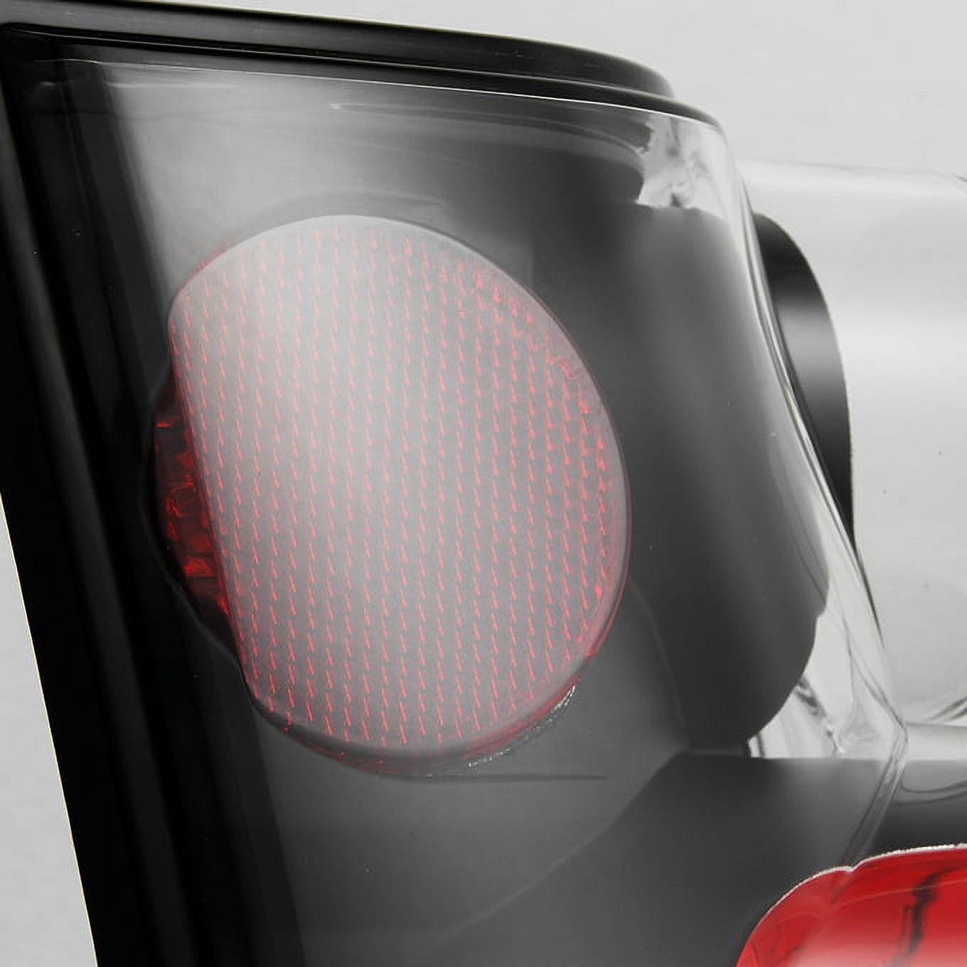 AKKON - For 2003-2014 Chevy Express GMC Savana 1500 | 03-24 2500 3500 Left + Right Black Replacement Tail Lights Lamps Pair