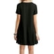 thumbnail image 2 of Vestido tipo camiseta holgado, sencillo, informal, para mujer, 2 of 2