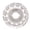 Silver, variant on Riousery Grinder Shaping Disc Stainless Steel 12 Teeth Carving Disc for Angle Grinders Wood Rubber Black