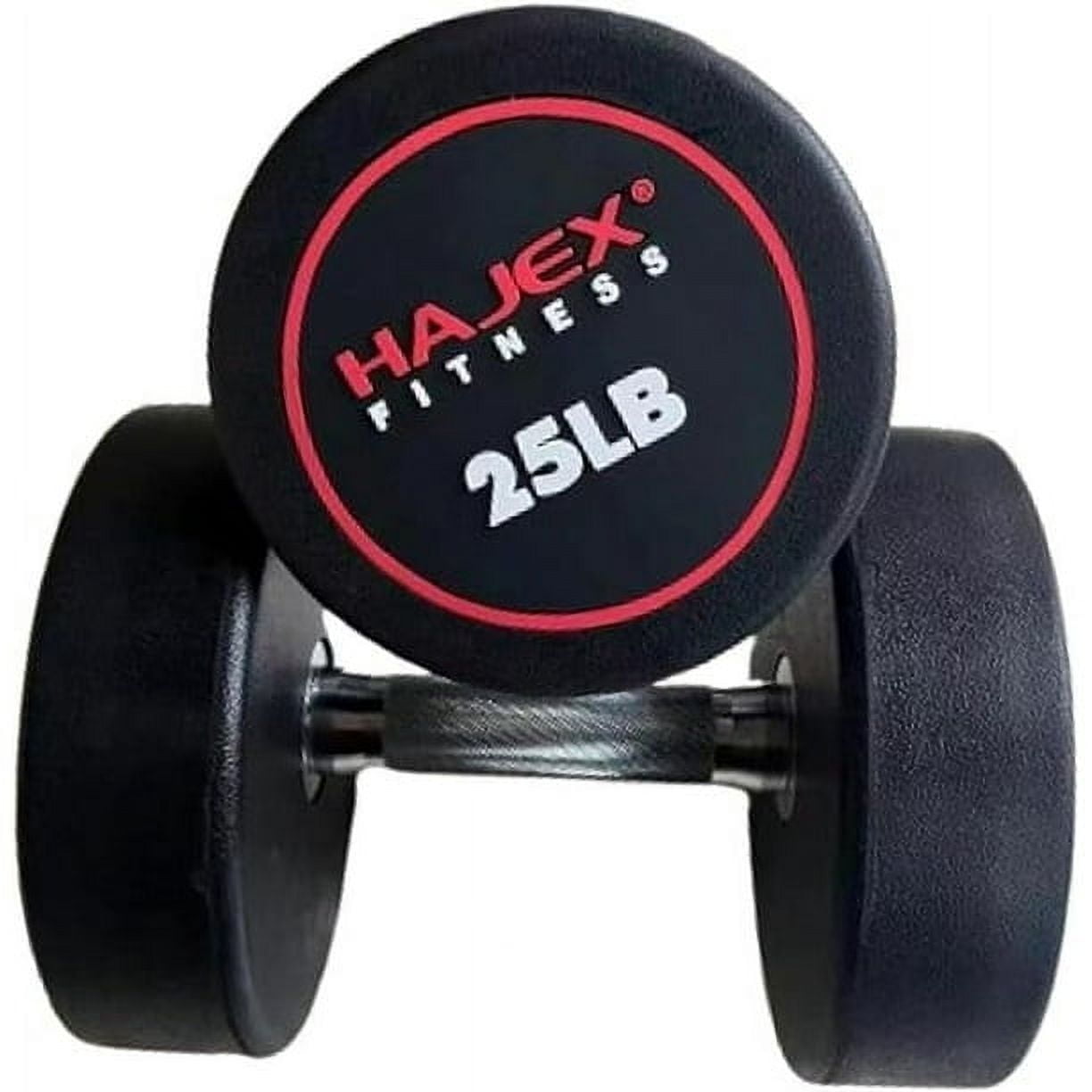 HAJEX Standard Round Dumbbells Set - Pairs of 5 LB, 10 LB, 15 LB, 20 LB, 25 LB, 30 LB, 35 LB, 40 LB, 45 LB, & 50 LB Dumbbells in Set