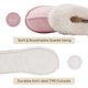 thumbnail image 2 of Zapatillas de casa peludas de felpa para mujer, pantuflas suaves y acogedoras para mujer, pantuflas de espuma viscoelástica para mujer Xemadio CJWUS-6974, 2 of 5