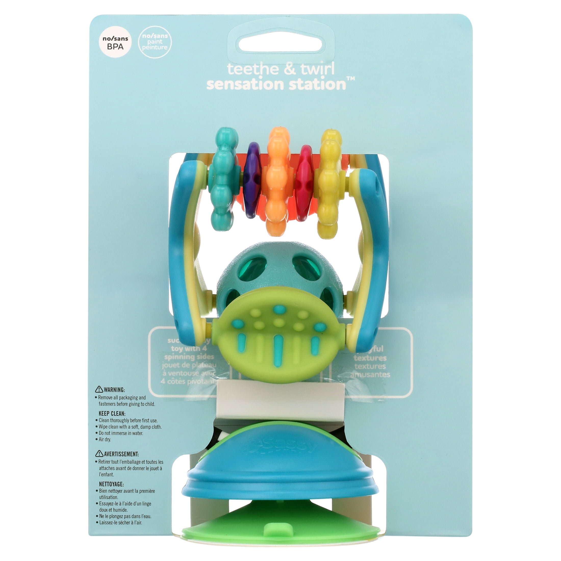 Baby Toy Sassy Fishy Fascination Station Suction Cup For High