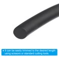 thumbnail image 4 of Uxcell 5/16 Inch x 32.8 Feet Backer Rod, Rubber Rope Caulk Crack Gaps Joint Filler Roll Seal Weather Strip, Black, 4 of 6