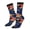 2 Black-1, variant on Bowling Ball And Flame Print Adult Socks for Men & Women,Calf Socks, Ankle Socks,Boots Socks,Breathable Casual Sock,Unisex Crew Socks