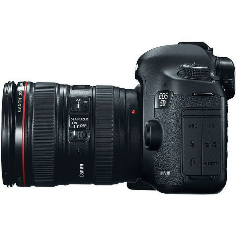 Canon EOS 5D Mark III 22.3 MP DSLR Camera + Canon 24-105mm f/4L