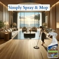 thumbnail image 3 of Black Diamond Laminate Floor Cleaner and Hardwood Floor Cleaner Spray - Versatile Solution Safe for Vinyl Floor Cleaner, Wood Floor Cleaner and Polish, and Engineered Hardwood Floor Polish. 1-Gallon., 3 of 7