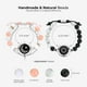 thumbnail image 4 of Pulseras TOTWOO Long Distance Touch para parejas con piedras preciosas, 4 of 6