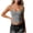 Gray, variant on Summer Tops for Women Casual Sleeveless V-Neck Printed Leopard Blouse Tank Top with Regular Length, Blue XXL