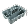 thumbnail image 2 of 6-Pack Plastic Caddy for Cleaning Products, Caddy with Handle, Gray, 2 of 7