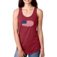 thumbnail image 1 of Torn American Flag. Racerback Tank Women -Image by Shutterstock, Female x-Small, 1 of 4