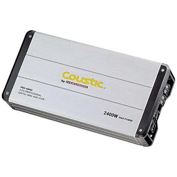 Amplificador PROFESIONAL COUSTIC Mini Digital 4 Canales 1200W RMS CHPRO-4MINI