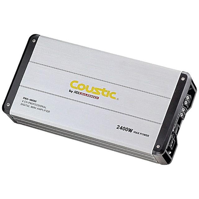 Amplificador PROFESIONAL COUSTIC Mini Digital 4 Canales 1200W RMS CHPRO-4MINI