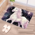 thumbnail image 5 of Unicorn Polyester Non-Slip Machine Washable Floor Carpet Chair Mat Floor Rug, 5 of 6