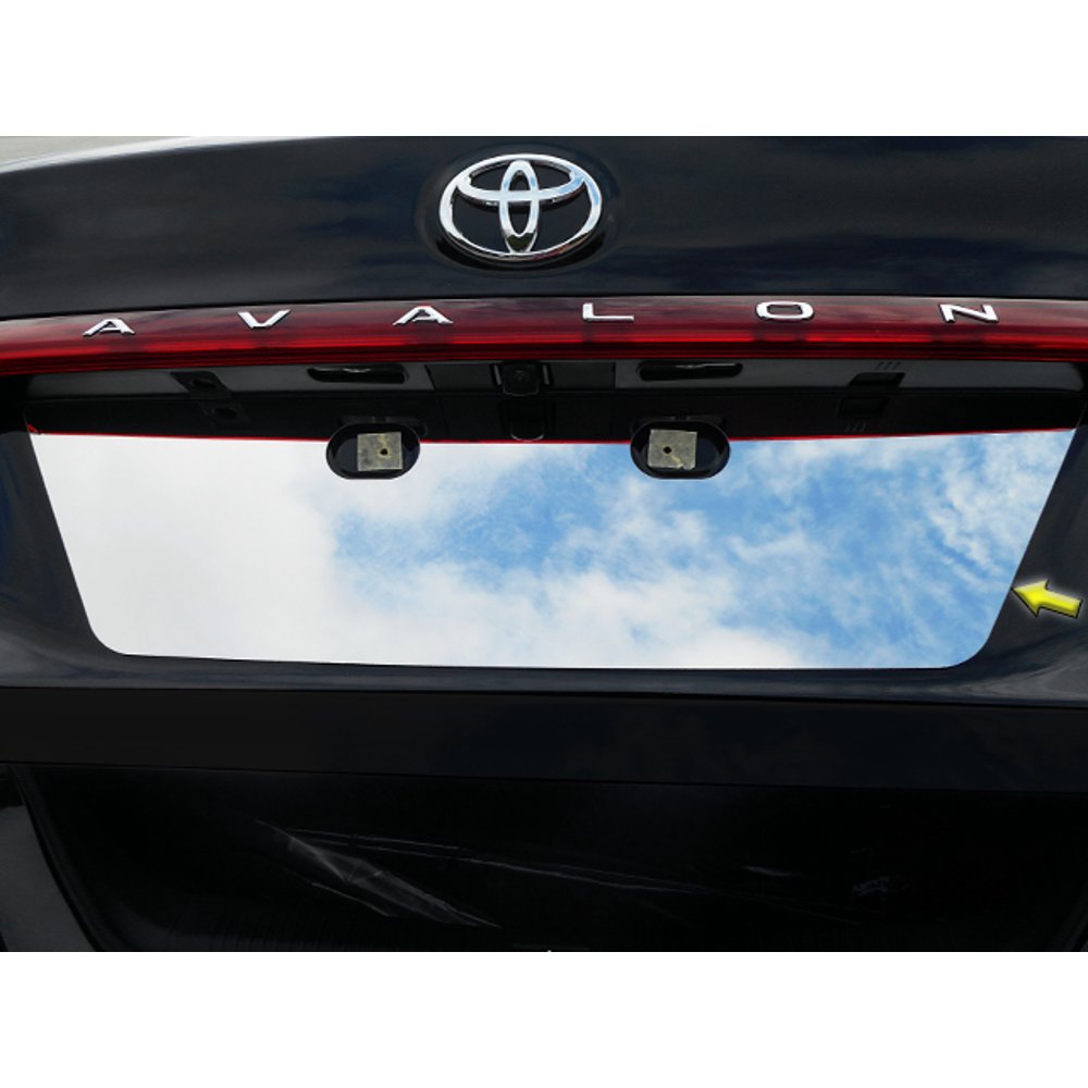 Stainless License Plate Bezel 1Pc Fits 20192020 Toyota Avalon LP19165