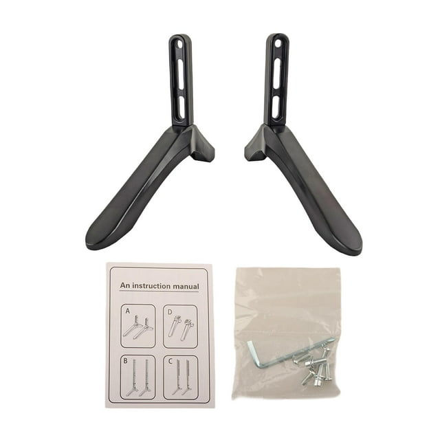 Soporte de mesa para TV, conjunto de 2 piezas, base para televisores