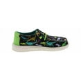 thumbnail image 2 of Heydude Wally Dino Youth Boys' (11-3) Casual Shoe | 40427-068 Black, 2 of 6