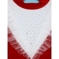 thumbnail image 6 of Aislor Girls Christmas Dance Cosplay Xmas Holiday Ice Skating Dress Red 8, 6 of 7