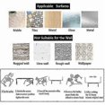 thumbnail image 5 of Kitchen Roll Holder No Drilling, Kitchen Paper Holder Wall Mounted Paper Roll Holder Storage Organizer - Aluminum Material (Kitchen Roll Holder 1), 5 of 5