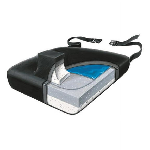 Skil-Care 758025 18 in. Leg Abductor Gel-Foam Wedge Vinyl Cushion with LSI Cover