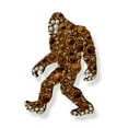 thumbnail image 4 of Unfinished Wood Bigfoot Sasquatch Silhouette - Craft- up to 46" DIY 14" / 3/4", 4 of 4