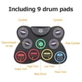 thumbnail image 4 of Portable Roll Drum Kit Silicone Roll Electronic Drum Roll Drum Sets Portable Drums for Beginners Practicing, 4 of 5