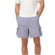 thumbnail image 2 of pstuiky Pantalones cortos de gimnasio para hombre, Pantalones cortos casuales de verano para hombre, de color liso, con cintura elástica, multibolsillos y 6 bolsillos., 2 of 6