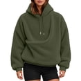 thumbnail image 3 of DHFJKG Cat Dog Pouch Hoodies For Women Fuzzy Sweatshirt Pet Holder Kangaroo Pocket Carries Pullover, 3 of 7