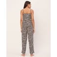 thumbnail image 4 of Moomaya Sleepwear, Spaghetti Strap Top Pajama Set, Chic Cami Pant Pjs Night Suit For Women'S, 4 of 9