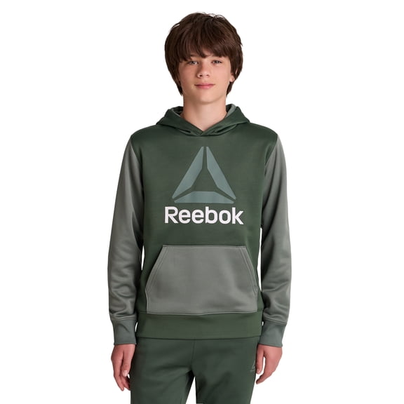 Reebok Boy's Cool Down Colorblock Hoodie, Sizes 4-18