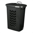thumbnail image 4 of Sterilite Ultra Wheeled Laundry Hamper, Plastic Clothes Bin, Black, 9 Pack, 4 of 4