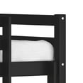 thumbnail image 5 of Campbell Wood Twin over Twin Convertible Bunk Bed, Black, 5 of 22