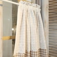 thumbnail image 2 of Short Panels Curtains, Rural Style Buffalo Check Gingham Curtains Cafe Polyester Cotton Tiers Rod Pocket Curtains Half Lambrequins ,115*65cm, 2 of 5