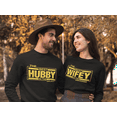 thumbnail image 4 of Wild Bobby Mexican King Mexican Queen Valentines Day Outfit His and Hers Matching Couples Crewneck Sweatshirts, Heather Grey, Mens XL-Womens 3XL, 4 of 6
