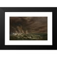 thumbnail image 2 of Robert S. Duncanson 18x12 Black Modern Framed Museum Art Print Titled - Storm off the Irish Coast (ca. 1870), 2 of 5