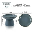 thumbnail image 5 of Elevated Dog Bowls, Cat Bowls, 6.1" Cat Food Bowl, Anti-Vomit Whisker Fatigue Bowl For Cat Puppies, 5 of 7