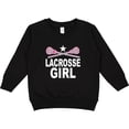 thumbnail image 2 of Inktastic Lacrosse Girl Toddler Sweatshirt, 2 of 4