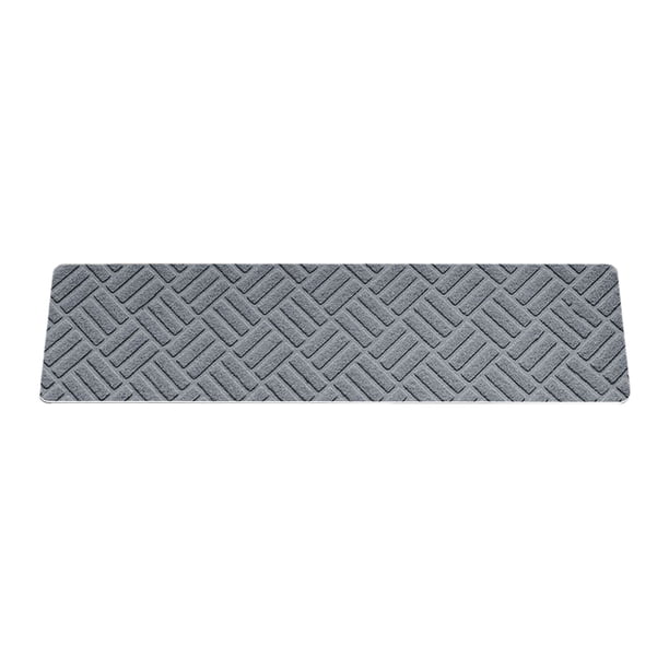 Yhmxh Tapetes antideslizantes para escaleras de 8 x 30 pulgadas, alfombra antideslizante para interiores, para niños, ancianos y mascotas, con adhesivo reutilizable, fácil de limpiar.