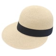 thumbnail image 2 of ZHENHONG Visor Hats for Women Baseball Caps For Women Sun Visor Hat Summer Travel Casual Boater Hat Outdoor Foldable Beige One Size Baseball Caps, 2 of 4