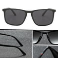 thumbnail image 3 of Typpkmm Classic Square Men'S Sunglasses Comfortable Lightweight Frame Glasses Ideal for Travel Photography Gifts Black, 3 of 7