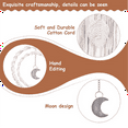 thumbnail image 6 of Dream Macrame Dream Catcher, Large Boho Wall Hanging, Nursery Decor Gift for Kids Bedroom Home Decoration, 6 of 8