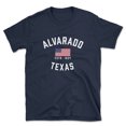 thumbnail image 1 of Alvarado Texas Patriot Men's Cotton T-Shirt, 1 of 1