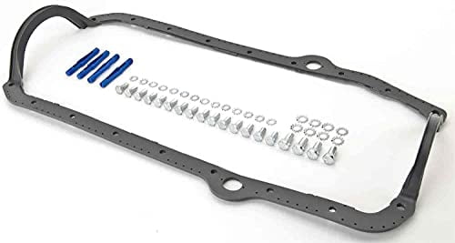 JEGS Oil Pan Gasket for 1975-1979 Small Block Chevy [One Piece Design]